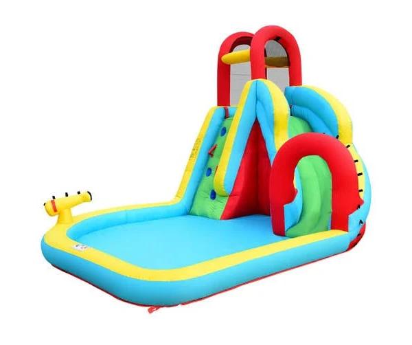 Kidbot All in One Inflatable Water Park Water Slide Jump Castle Blow Up Pool Bouncer House For Kids