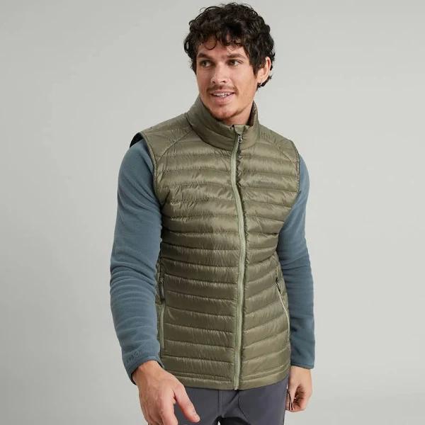 Kathmandu Men's Heli R Down Vest | Green Puffer Vest - XXXL