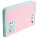 Otto Recycled Zip Expansion File Pink