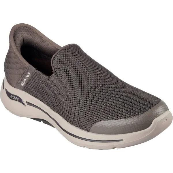 Skechers Mens Go Walk Arch Fit Taupe / 8