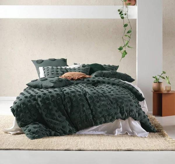 Haze Forest Quilt Cover Set by Linen-House (Queen)