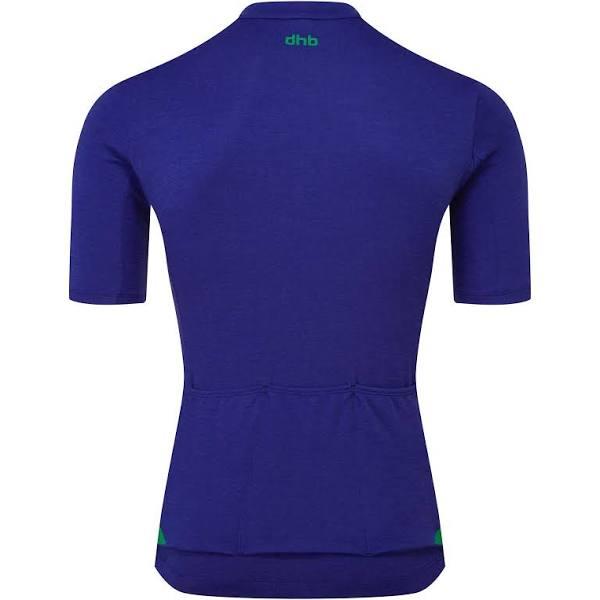 dhb Merino Short Sleeve Jersey 2.0 - Bluing