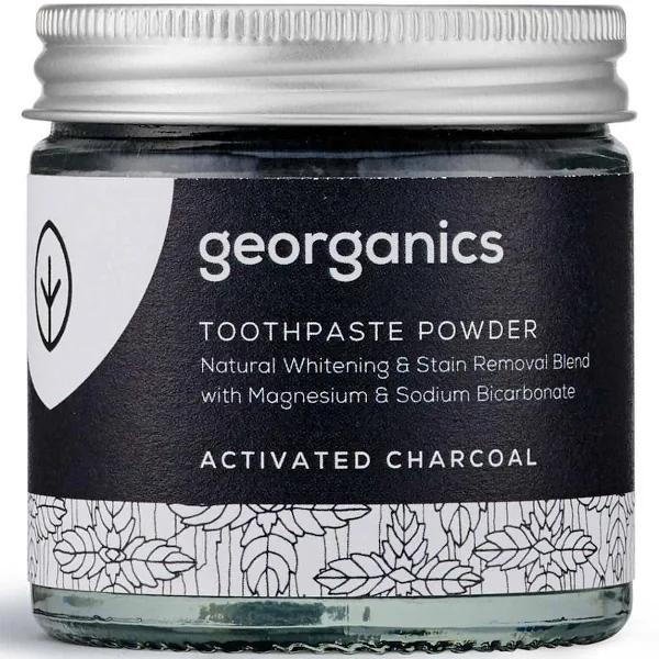 Georganics Natural Toothpowder - Charcoal 60ml