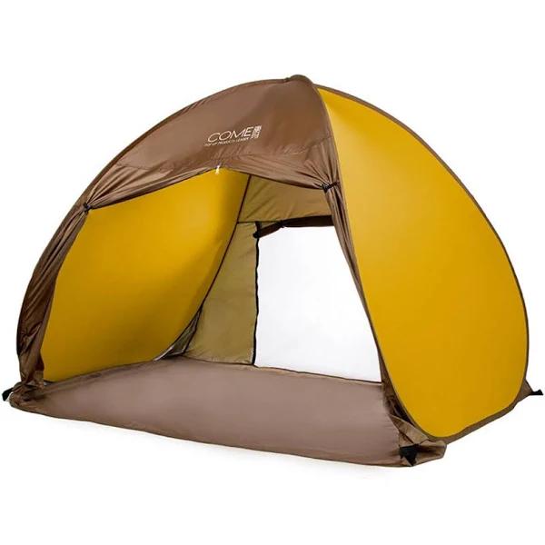 Clearance 3-4 Person Pop Up Pole Camping Tent Beach Hiking Fishing