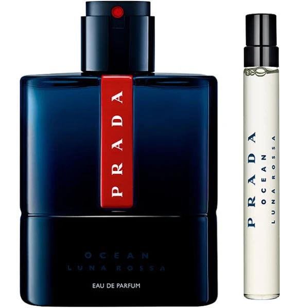 Prada Luna Rossa Ocean 100ml Set - 100ml, 10ml