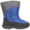 Mountain Warehouse Childrens/Kids Caribou Adaptive Striped Snow Boots Blue 3 UK Mixed Childrens Snow Boots