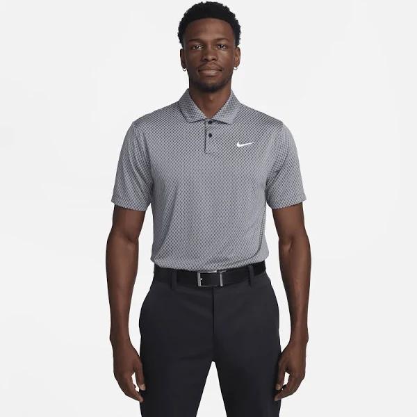 Nike Golf Shirt - NK DF Tour Jacquard Polo - Black SP24