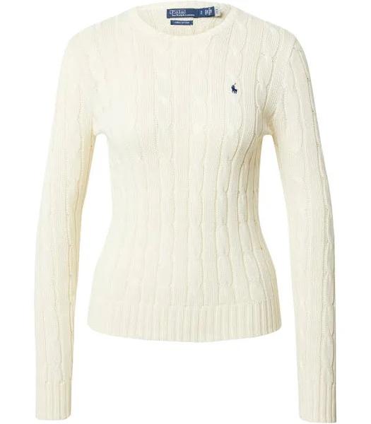 Polo Ralph Lauren Julianna Cotton Cable-Knit Jumper - M