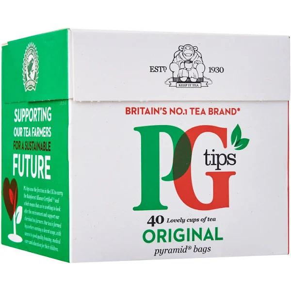 PG Tips Original 40 Pyramid Tea Bags