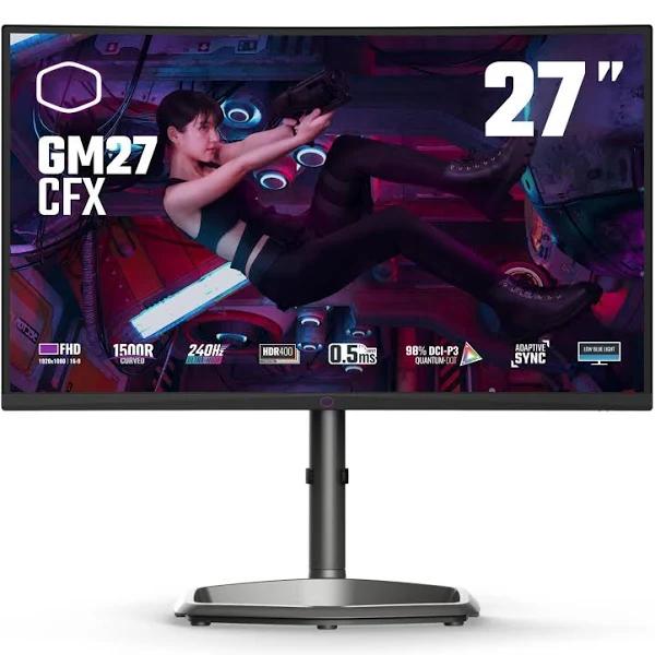 Cooler Master GM27-CFX 27" FHD 240Hz Curved Gaming Monitor