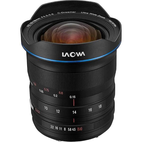 Laowa 10-18mm f/4.5-5.6 FE Zoom Lens For Sony E