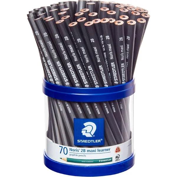 Staedtler Noris Club Maxi Learner Graphite Pencil 2B 70 Pack