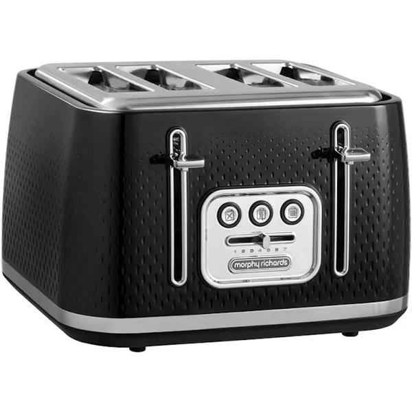 Morphy Richards 4 Slice Verve Toaster Black