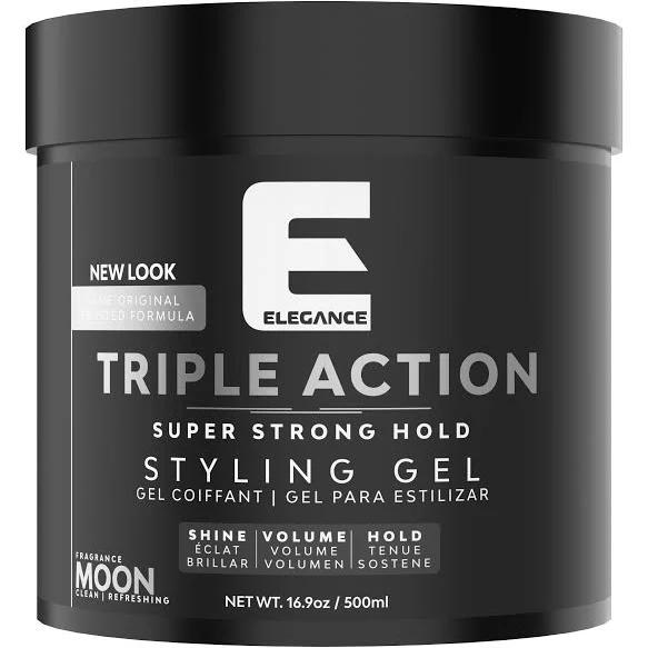 Elegance Triple Action Styling Hair Gel 500ml