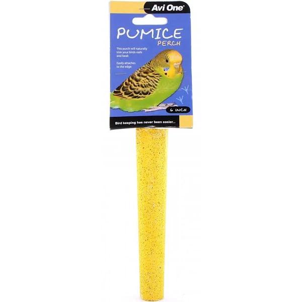 Avi One Pumice Perch Yellow (6in)