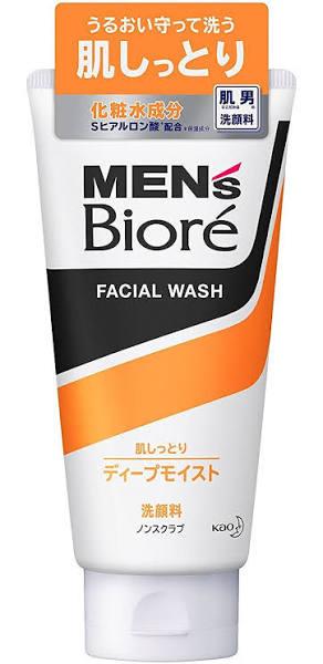 Kao Men's Biore Deep Moist Facial Wash 130g HWY