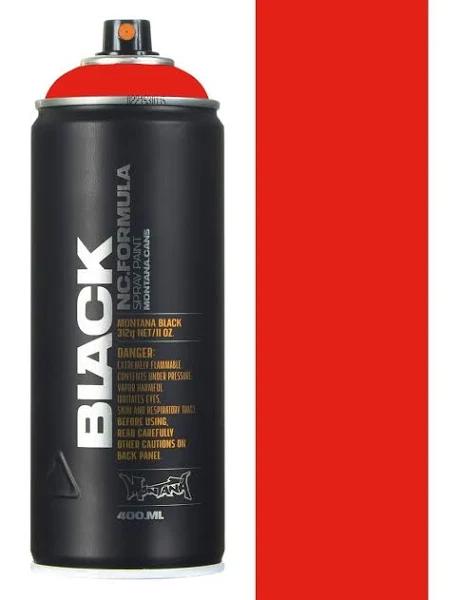 Montana Black Spray Paint 400 ml Power Red