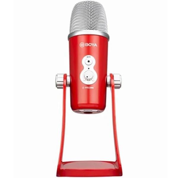 BOYA BY-PM700R USB Podcast Microphone - Red