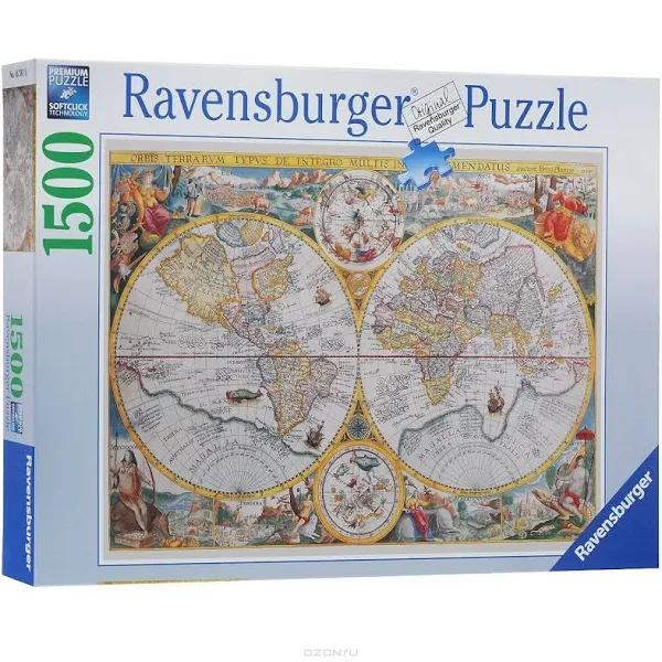 Ravensburger - Historical Map Puzzle 1500pc