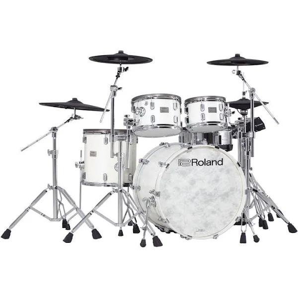 Roland VAD706 Electric Drum Kit Polar White