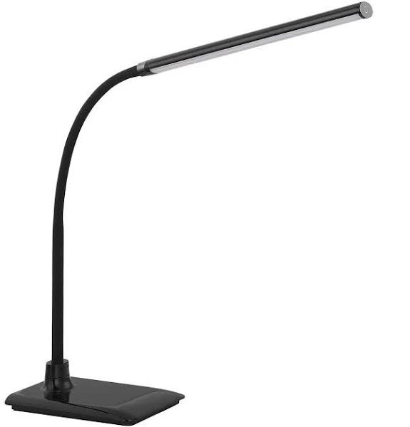 Beacon Lighting LEDlux Crawford LED Touch Table Lamp in Black