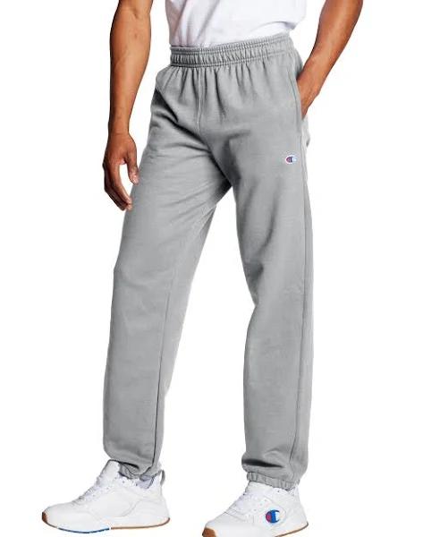 Champion Powerblend Relaxed Band Pants Oxford Grey