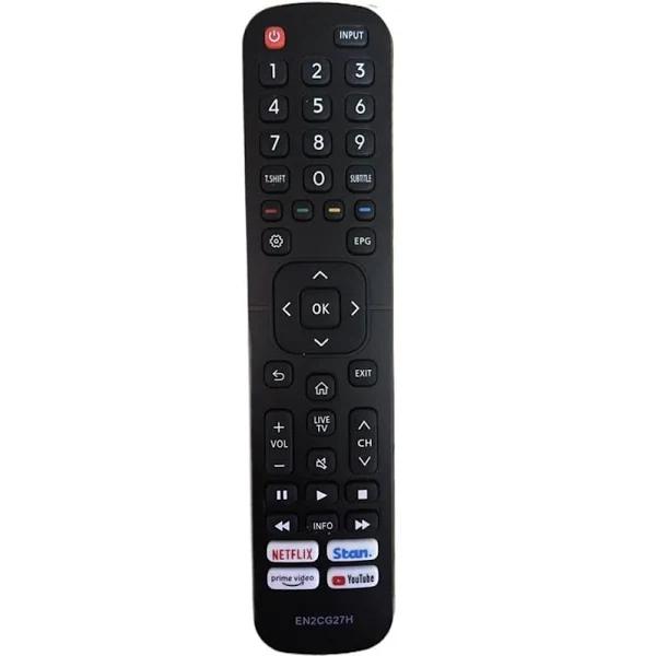 Hisense EN2CG27H Smart TV Replacement Remote Control