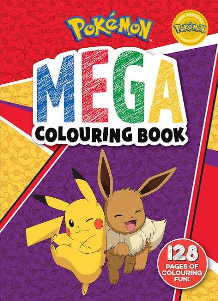 Pokemon Mega Colouring Book