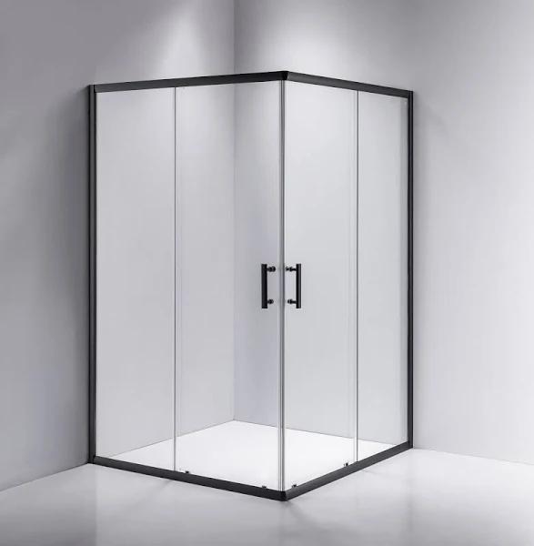 1200 x 1000mm Sliding Door Nano Safety Glass Shower Screen by Della Francesca