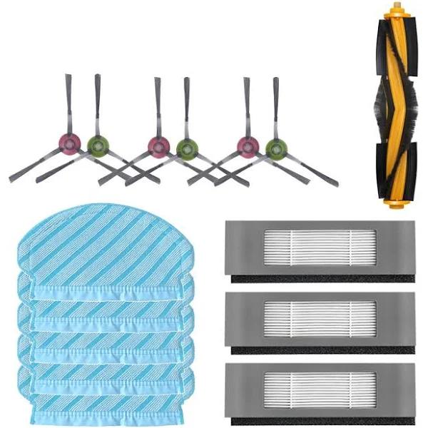 NOVBJECT Replacement Part Filters Side Brushes Mop Cloths For Ecovacs Deebot Ozmo 950 920 - AfterPay & zipPay Available