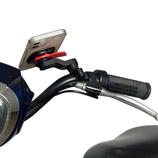 Phone Mount Lock For Motorcycle Bicycle Handlebar