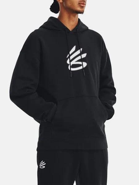 Under Armour Mens Curry Big Splash Hoodie Black M