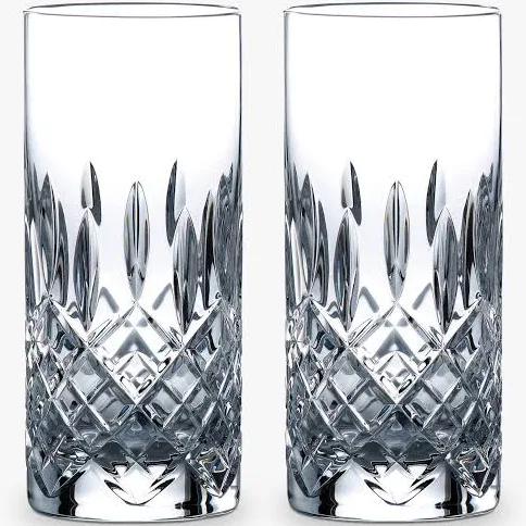 Royal Doulton R&D Collection Highclere Pair of Crystal Highballs