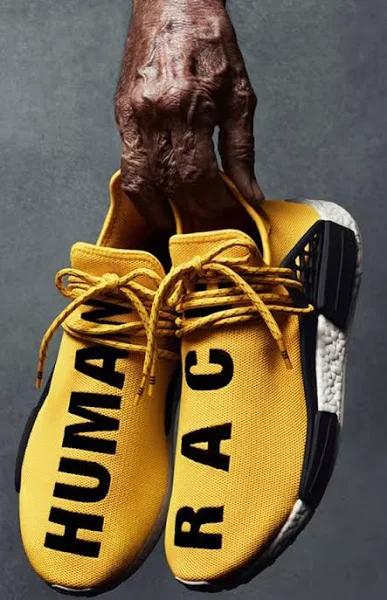 Adidas x Pharrell NMD Human Race Yellow 2016 Shoes, Men's (Size 10)