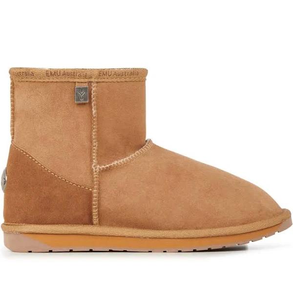 Emu Platinum Stinger Mini Chestnut Sheepskin Boots