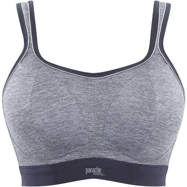 Panache Non Wired Sports Bra Charcoal Marl / 36g