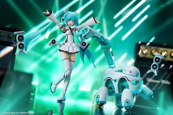 Kotobukiya Frame Arms Music Girl Hatsune Miku Maruttoys Ver. w/Tamotu Miku Ver. Model Kit