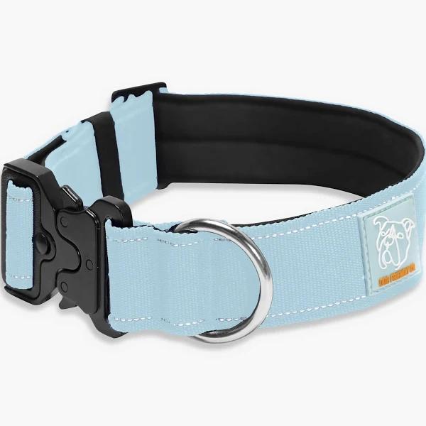 Tactical Dog Collar, Sky Blue / XS