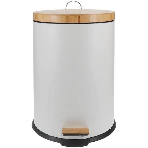 White Magic Eco Basics Rubbish Bin 20L White