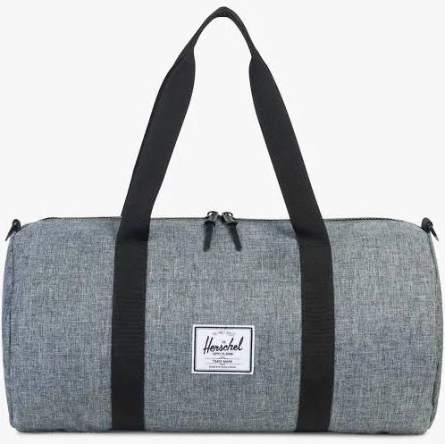 Herschel Sutton Duffle Mid-Volume - Raven Crosshatch/Black