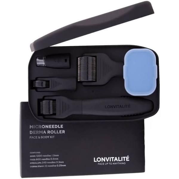 Lonvitalite Microneedle Derma Roller Face & Body Kit