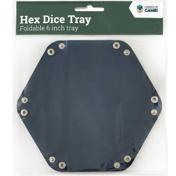 LPG Hex Dice Tray 6" Blue