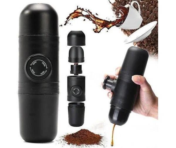 Manual Coffee Maker Hand Operated Espresso Machine Portable Outdoor Travel Coffe