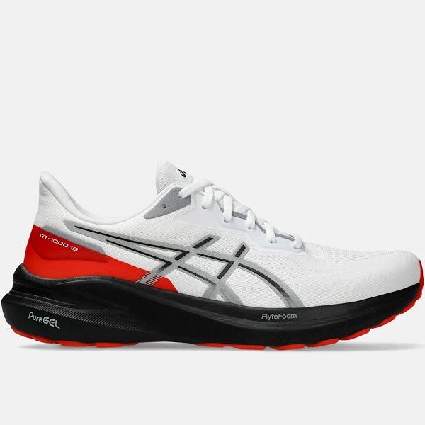 ASICS Men's GT-1000 13 - Running Shoes - White/Black 12