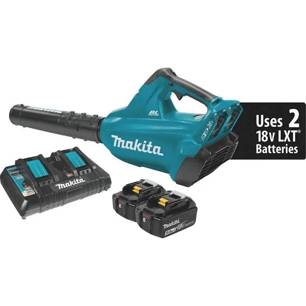 Makita XBU02PT 18V X2 (36V) LXT Cordless Brushless Blower Kit w/ Two 5.0Ah Batteries