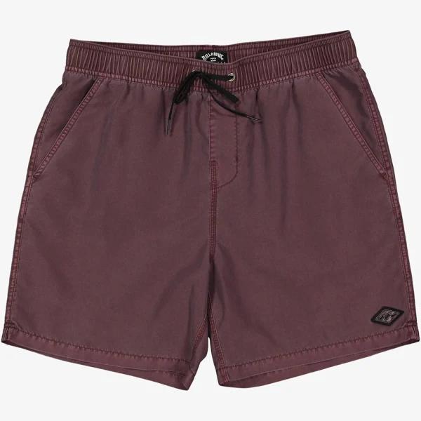 Billabong Men's All Day Overdye Layback Boardshorts - Port- Size M