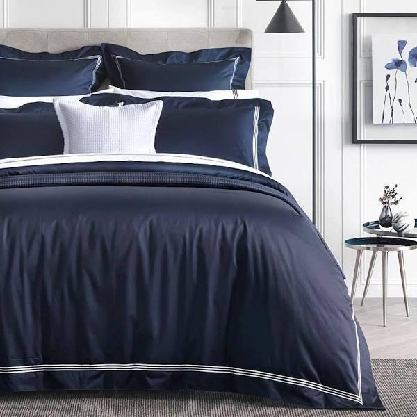 Sheridan 1200TC Palais Lux Quilt Cover - Midnight / Queen