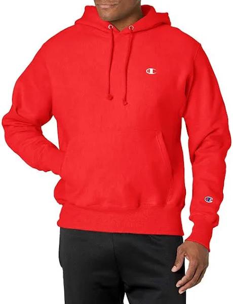 Champion Reverse Weave Hoodie - Team Red Scarlet XS