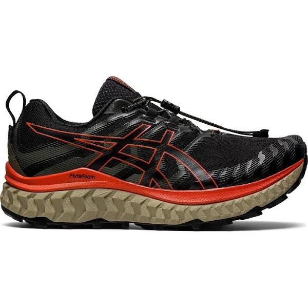 ASICS Black & Orange Trabuco Max Sneakers