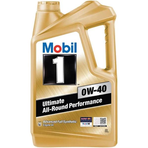 Mobil 1 Synthetic 0W-40 Engine Oil - 5 Litre